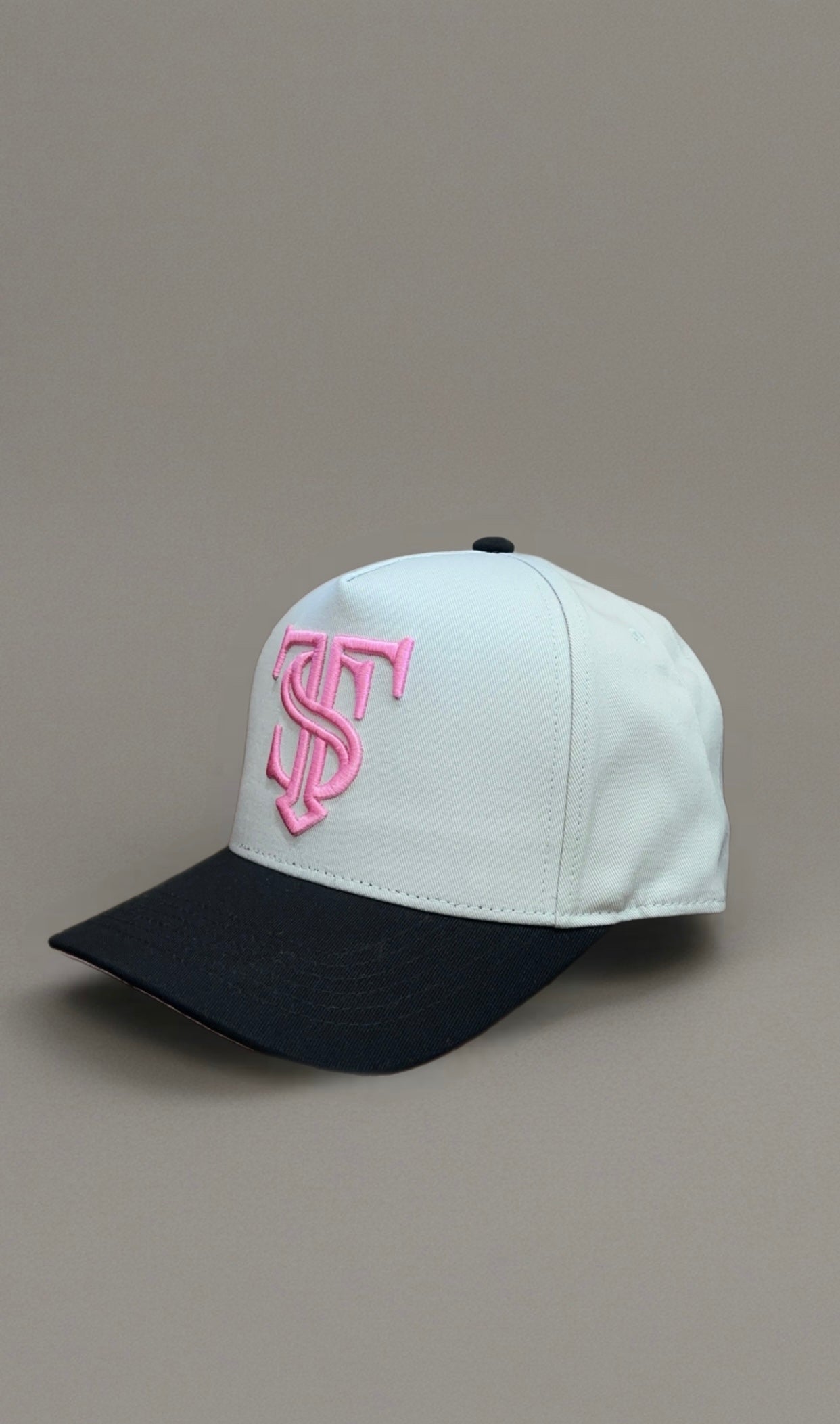 A Frame SnapBack - Pink,Grey&Black