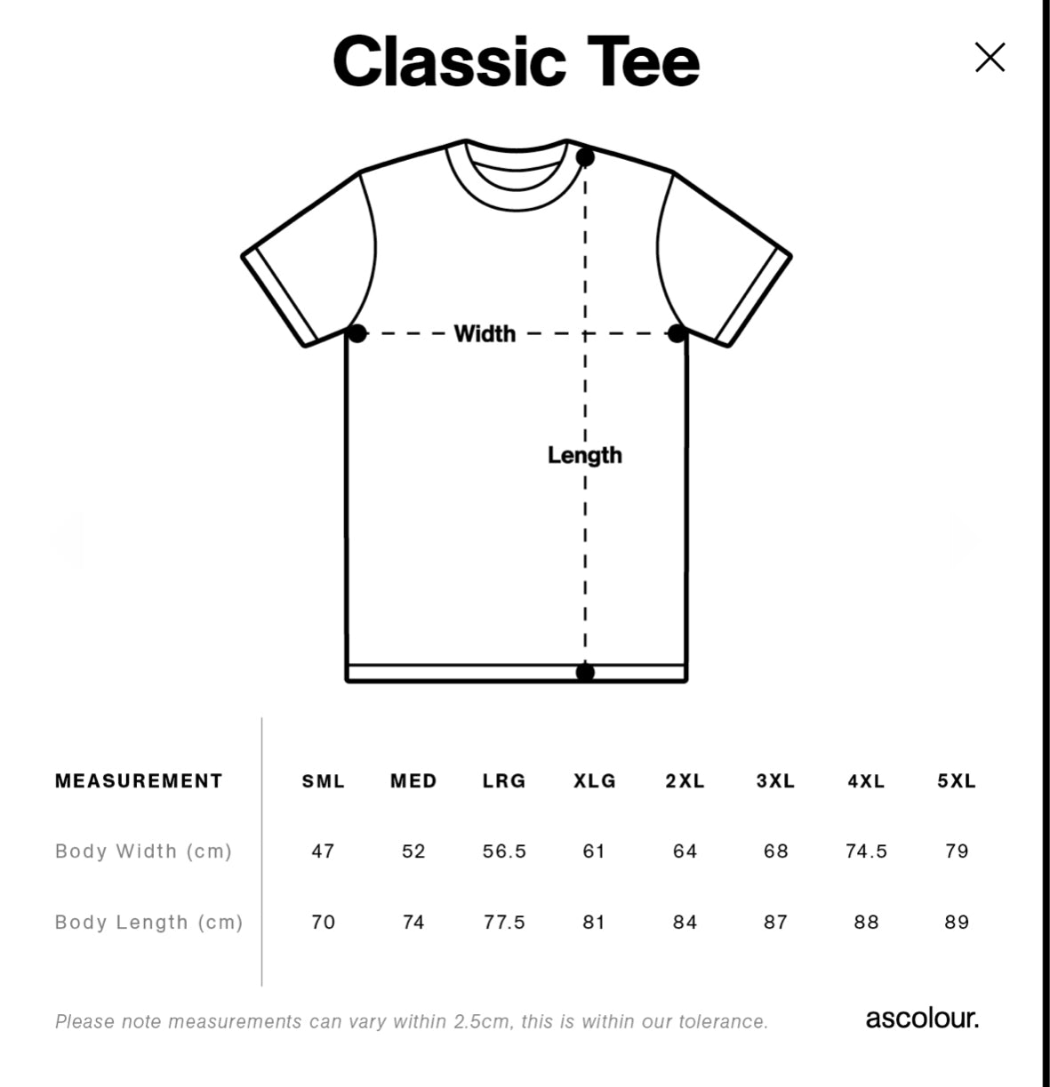 Koala tee colour