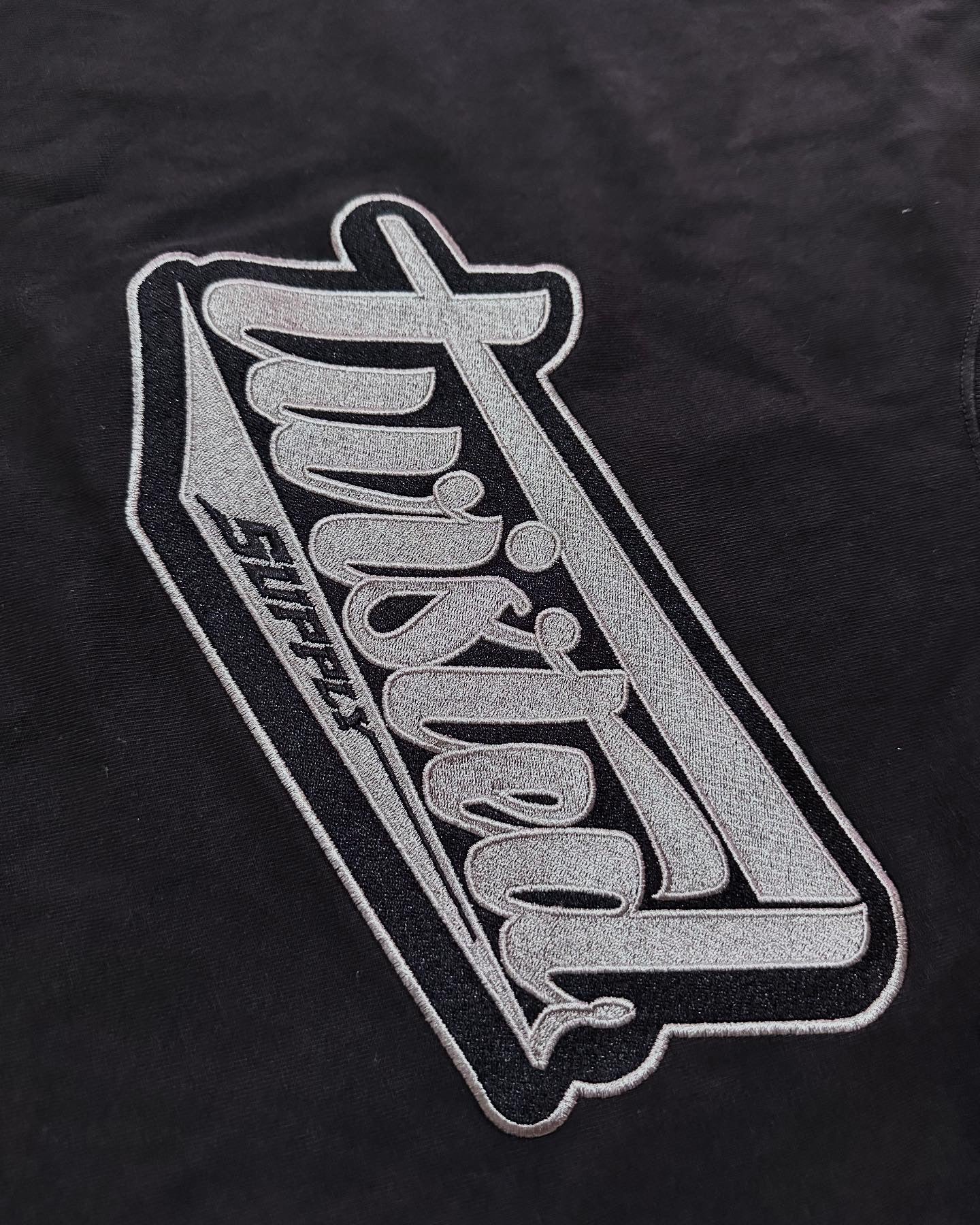 Embroidered Heavy Faded Tee