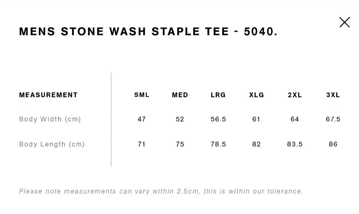 Stone Wash Eagle Tee