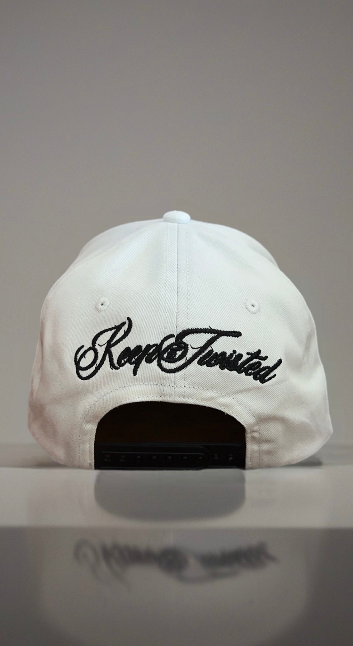 A Frame SnapBack - Cream, Black & Red