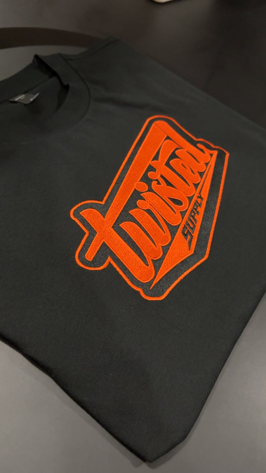 Oversized Heavy Tee Black Eagle