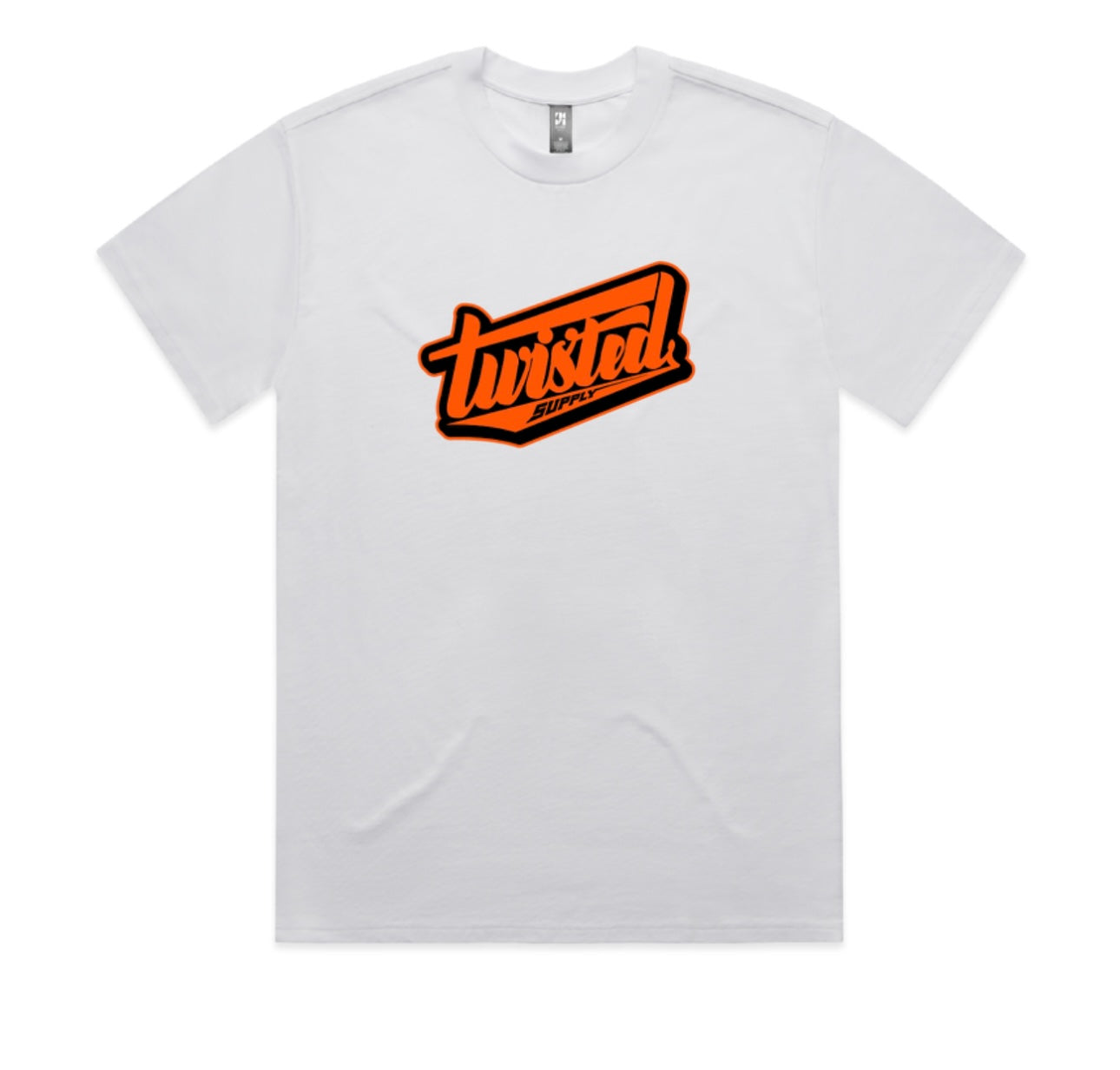 Oversized Heavy Tee White Eagle