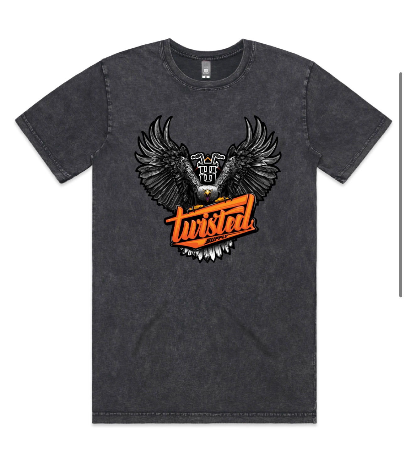 Stone Wash Eagle Tee