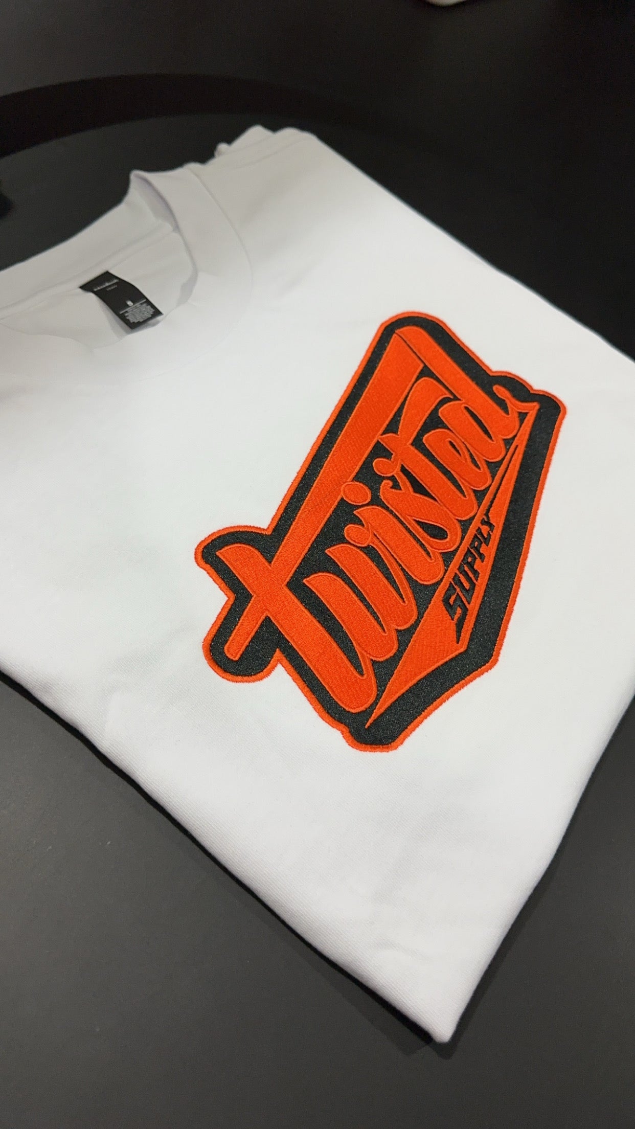 Oversized Heavy Tee White Eagle