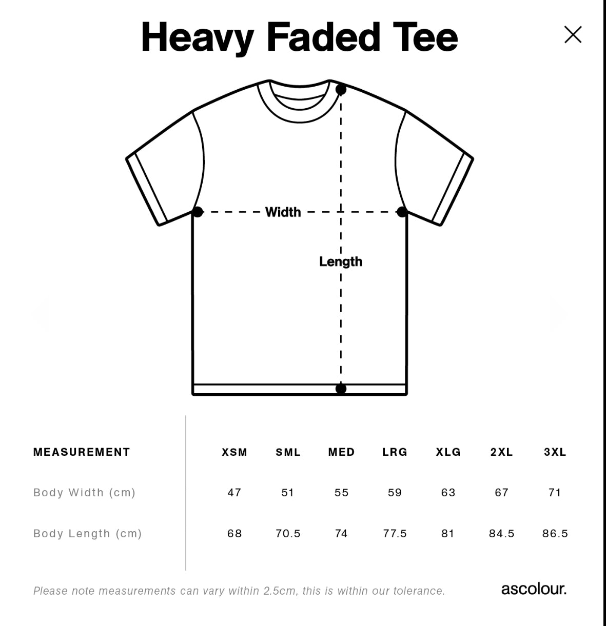 Embroidered Heavy Faded Tee