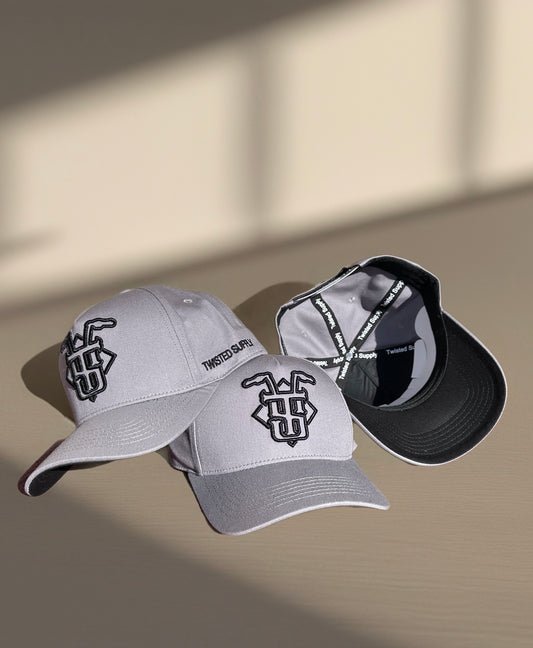 A-Frame SnapBack - Grey&Black